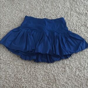 Chic Blue Layered Skirt